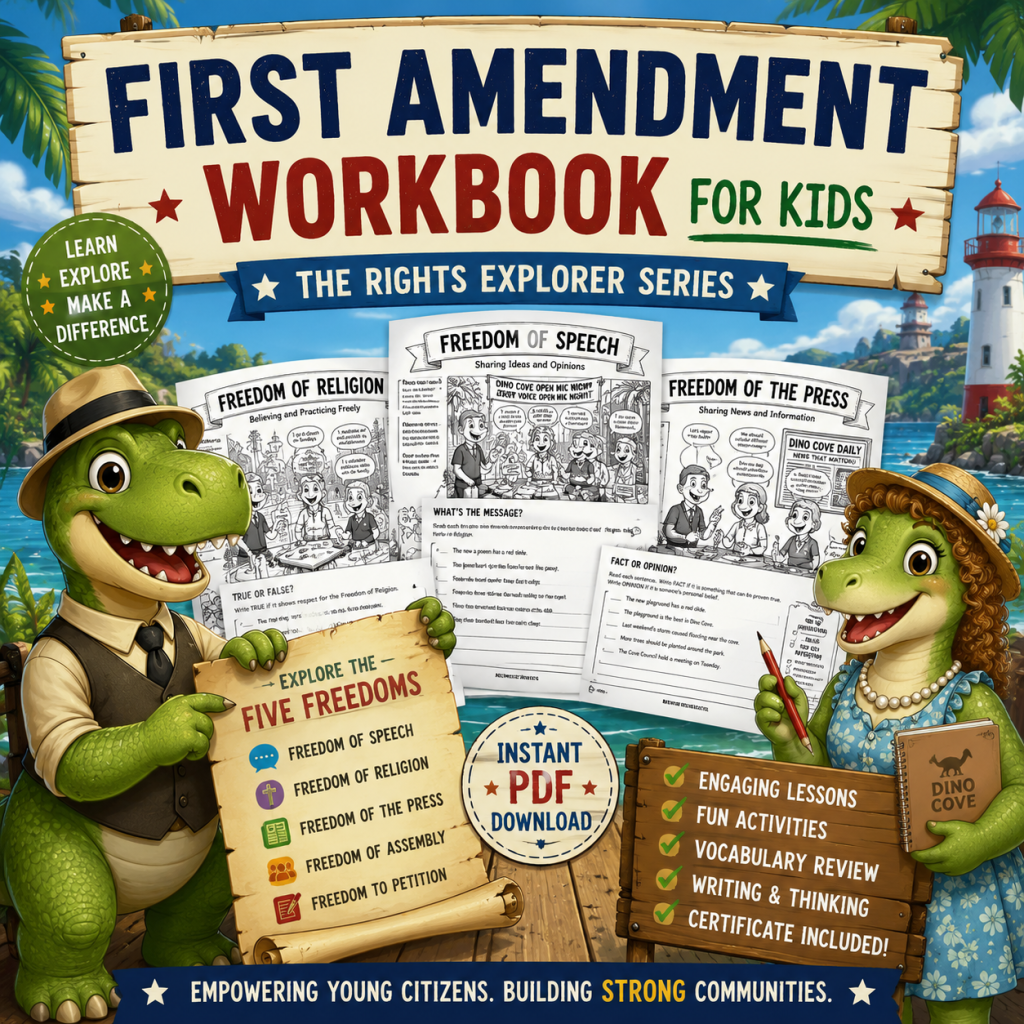 1st Amendment workbook cover