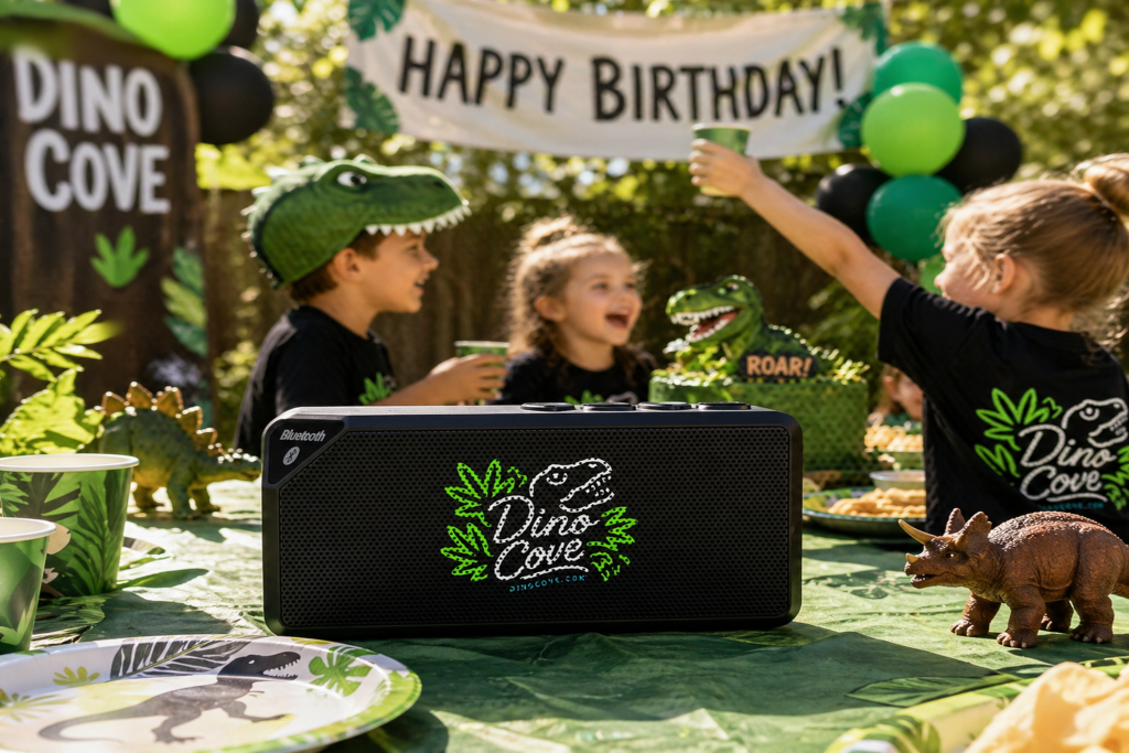 dino cove birthday party
