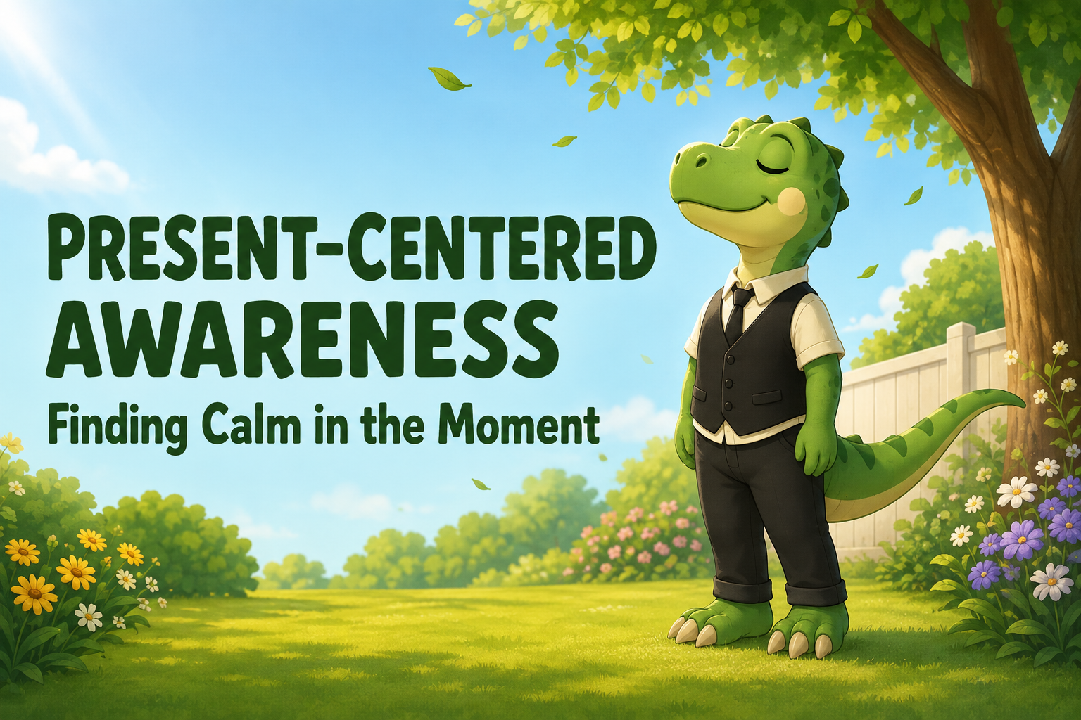 Calm Week #1 – Present & Centered Awareness