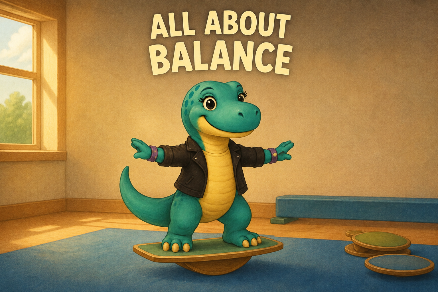 groovy on a balance board
