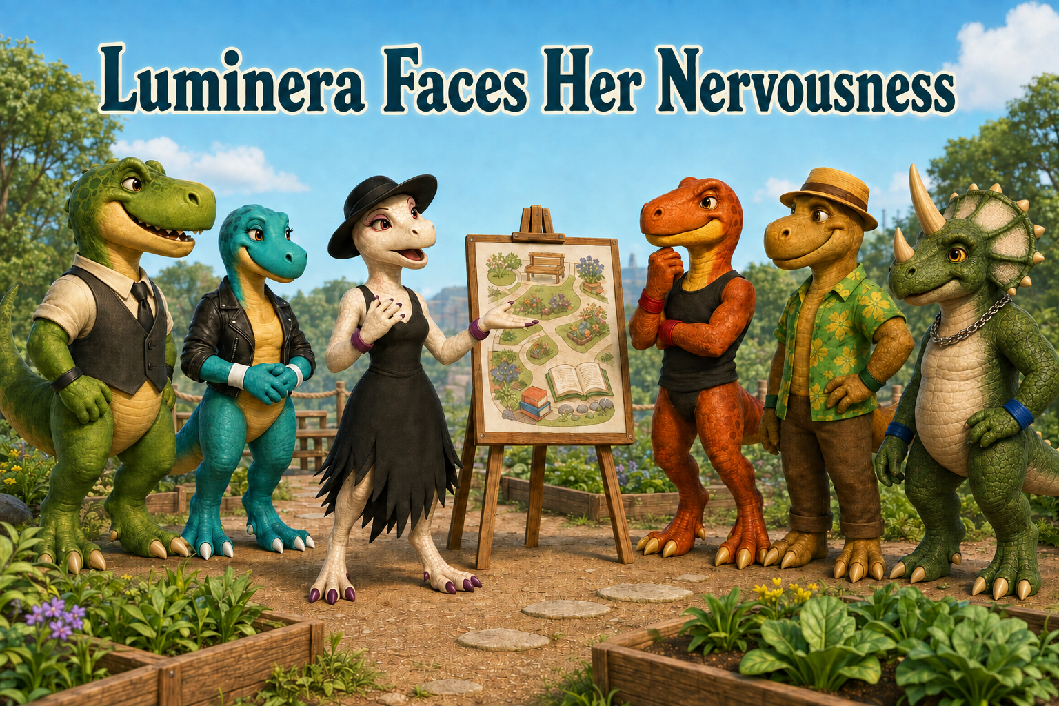 1. Luminara Learns About Being Nervous in Public