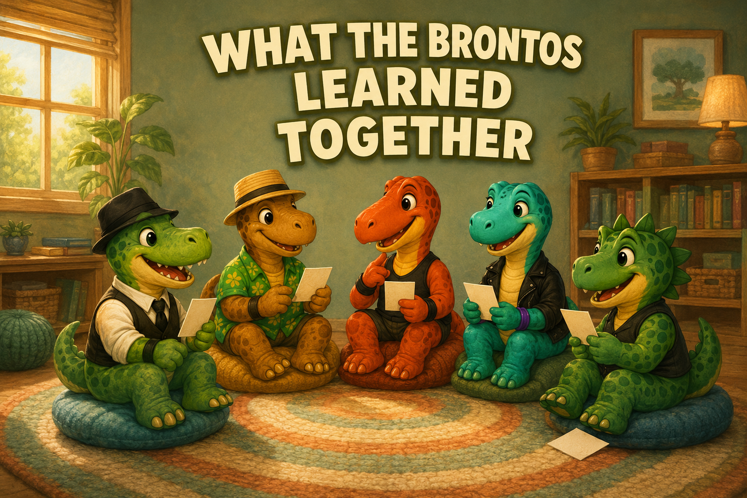 Calm Week #5 Reflections – What the Brontos Learned Together